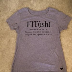 3 for $15 Cute “Fitish” workout shirt